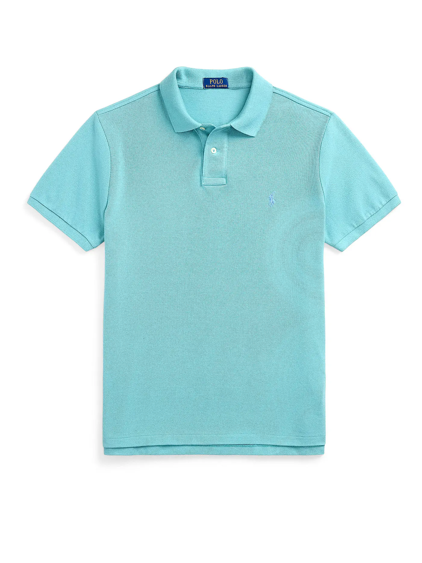 POLO RALPH LAUREN | Poloshirt Custom Slim Fit | türkis